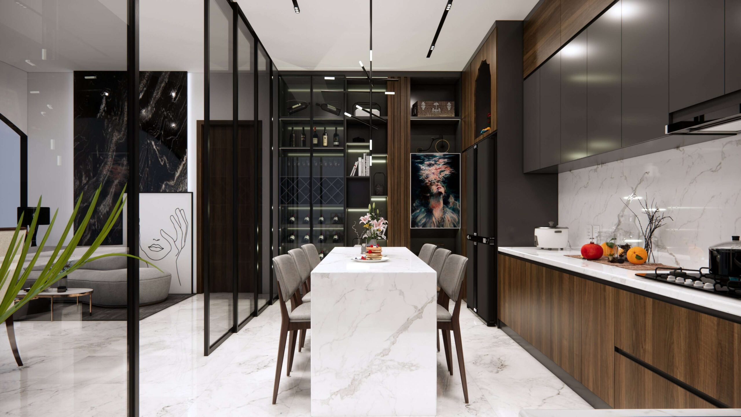 Nội thất phòng bếp